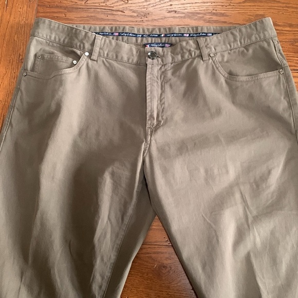 Paul & Shark Dark Taupe Five Pocket Pants Cotton Stretch Classic Fit Size 38 - Picture 4 of 12